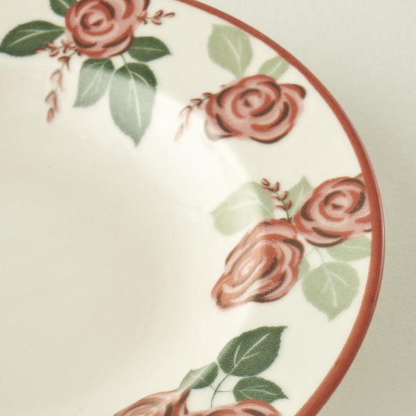 Rose Porcelain Salad Plate