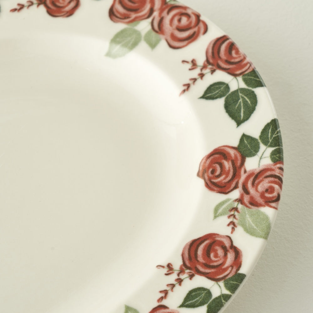 Rose Bordered Serving Plate additional view