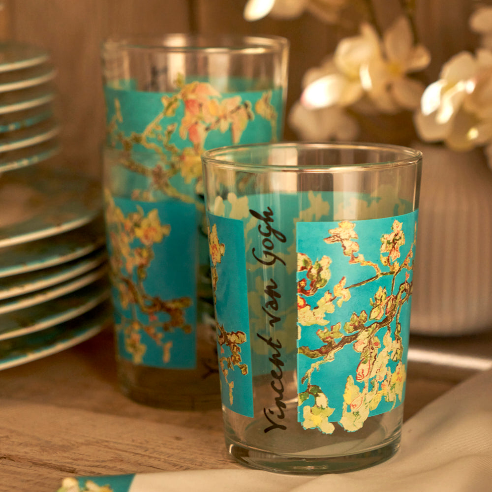 Van Gogh Almond Blossom Tumbler detail view