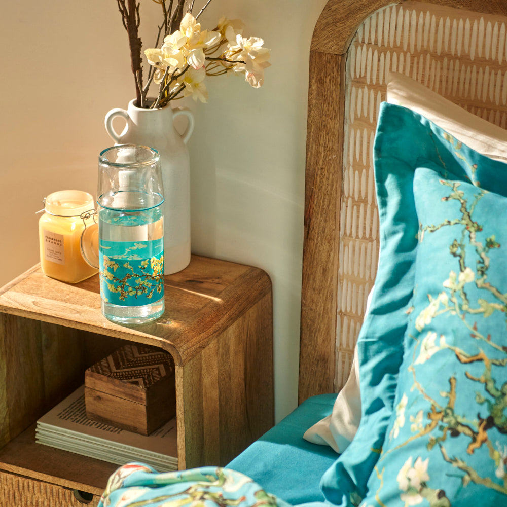 Van Gogh Almond Blossom Carafe detail view