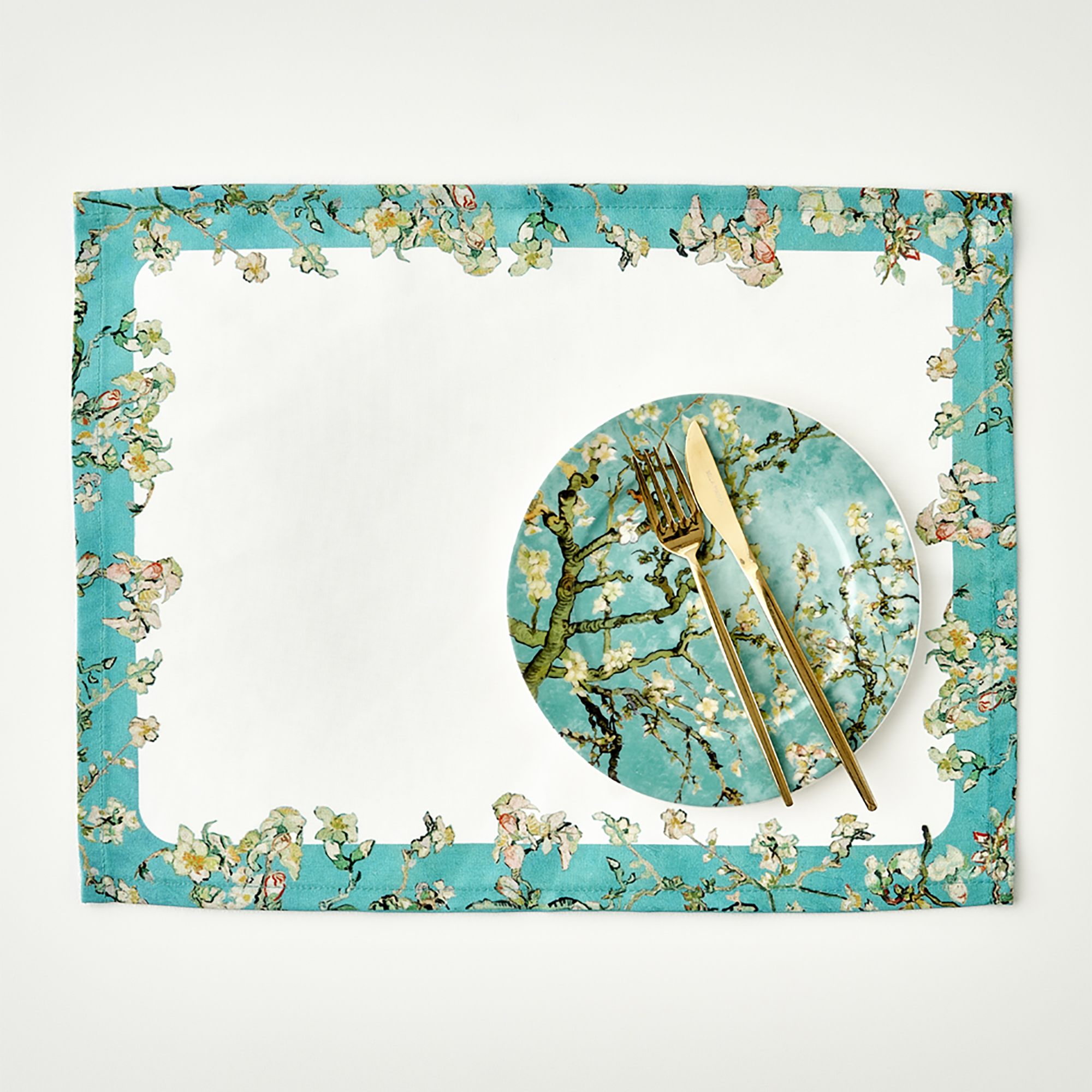Van Gogh Almond Blossom Placemat detail view
