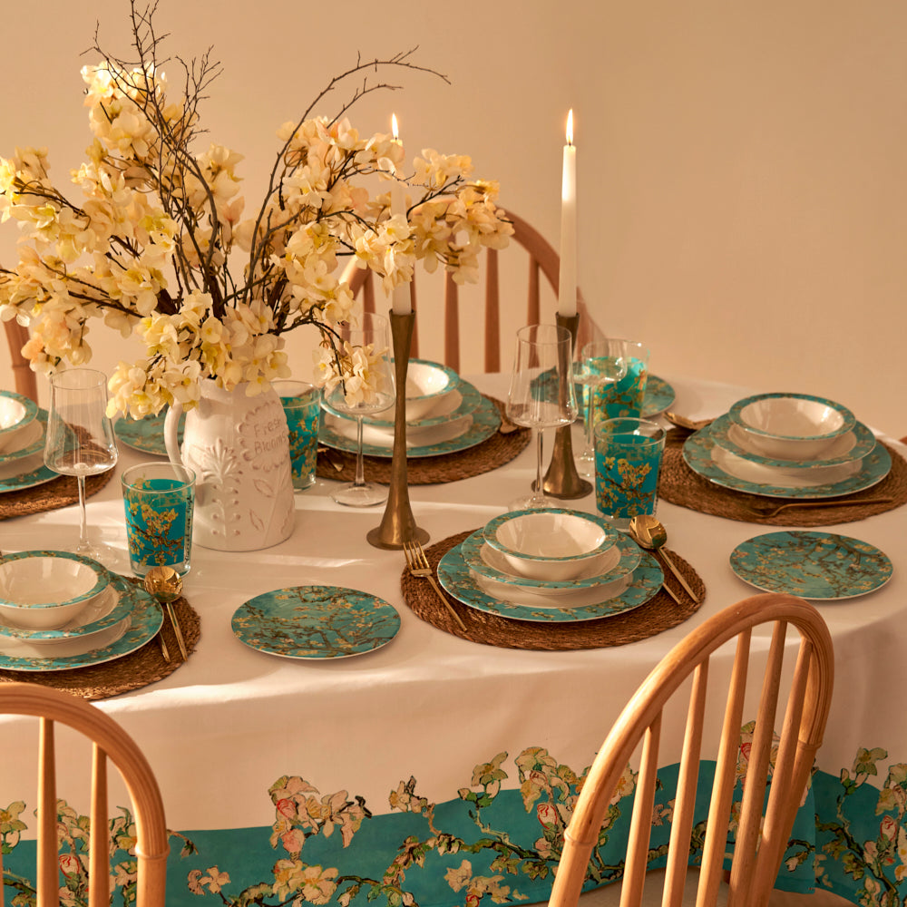 Van Gogh Almond Blossom Serving Plate detail view