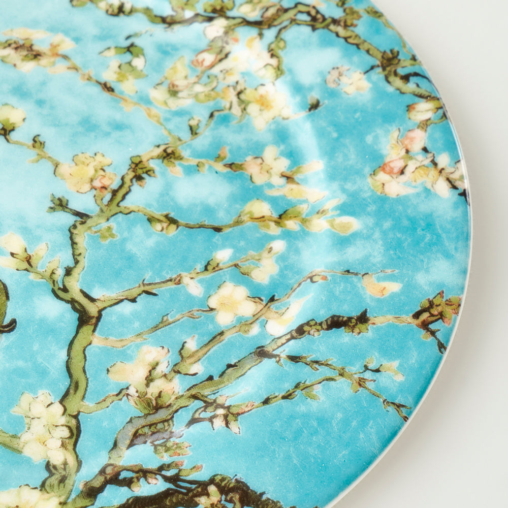 Van Gogh Almond Blossom Dessert Plate detail view