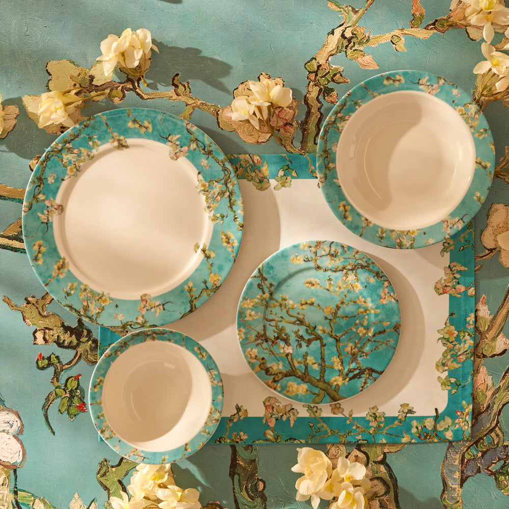 Van Gogh Almond Blossom Soup Plate detail view