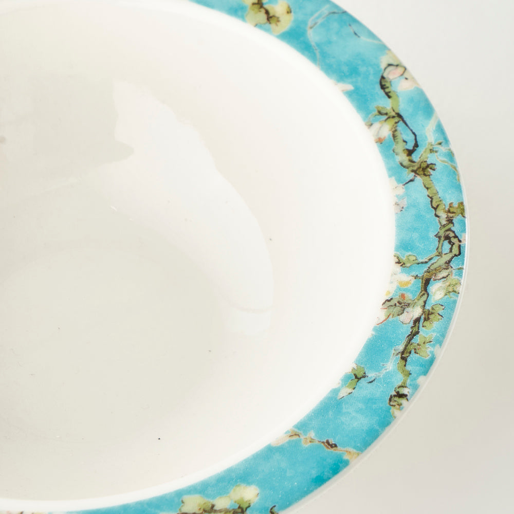 Van Gogh Almond Blossom Soup Bowl detail view
