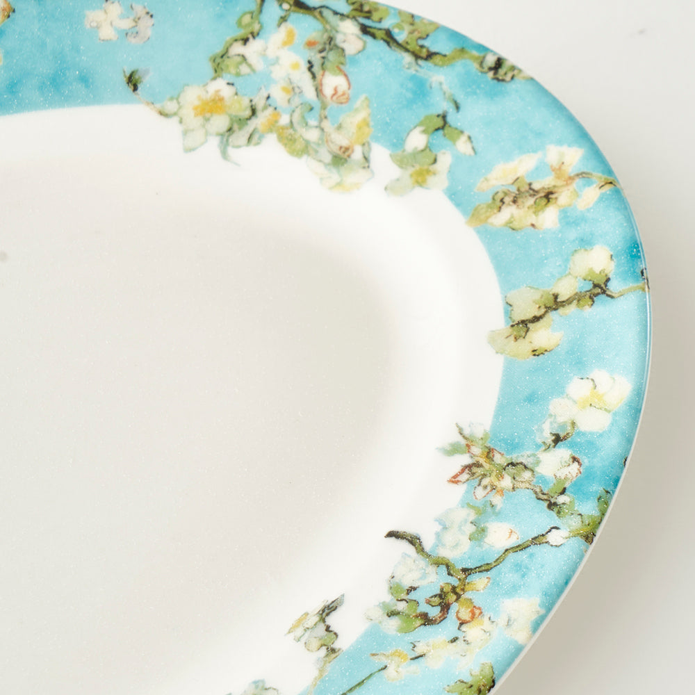 Van Gogh Almond Blossom Serving Platter detail view