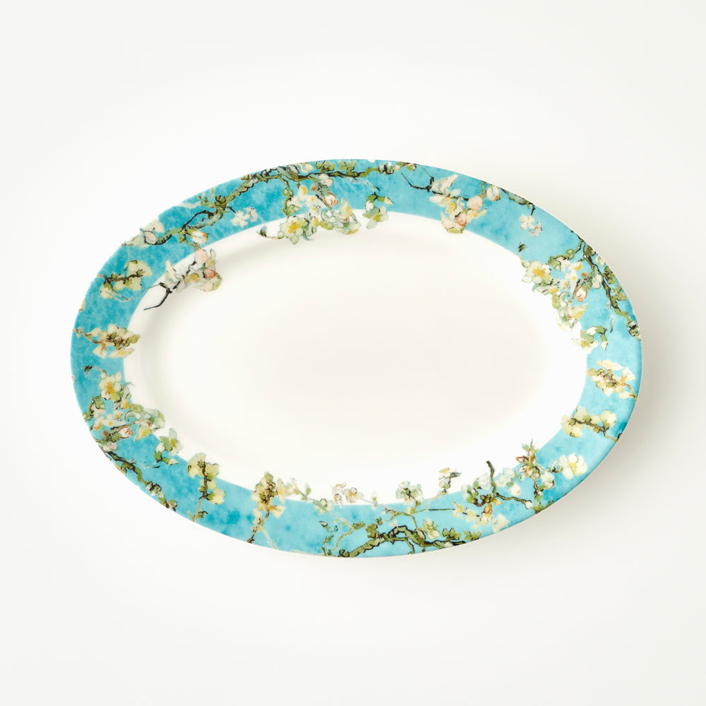 Van Gogh Almond Blossom Serving Platter - 9.9 x 7.9"