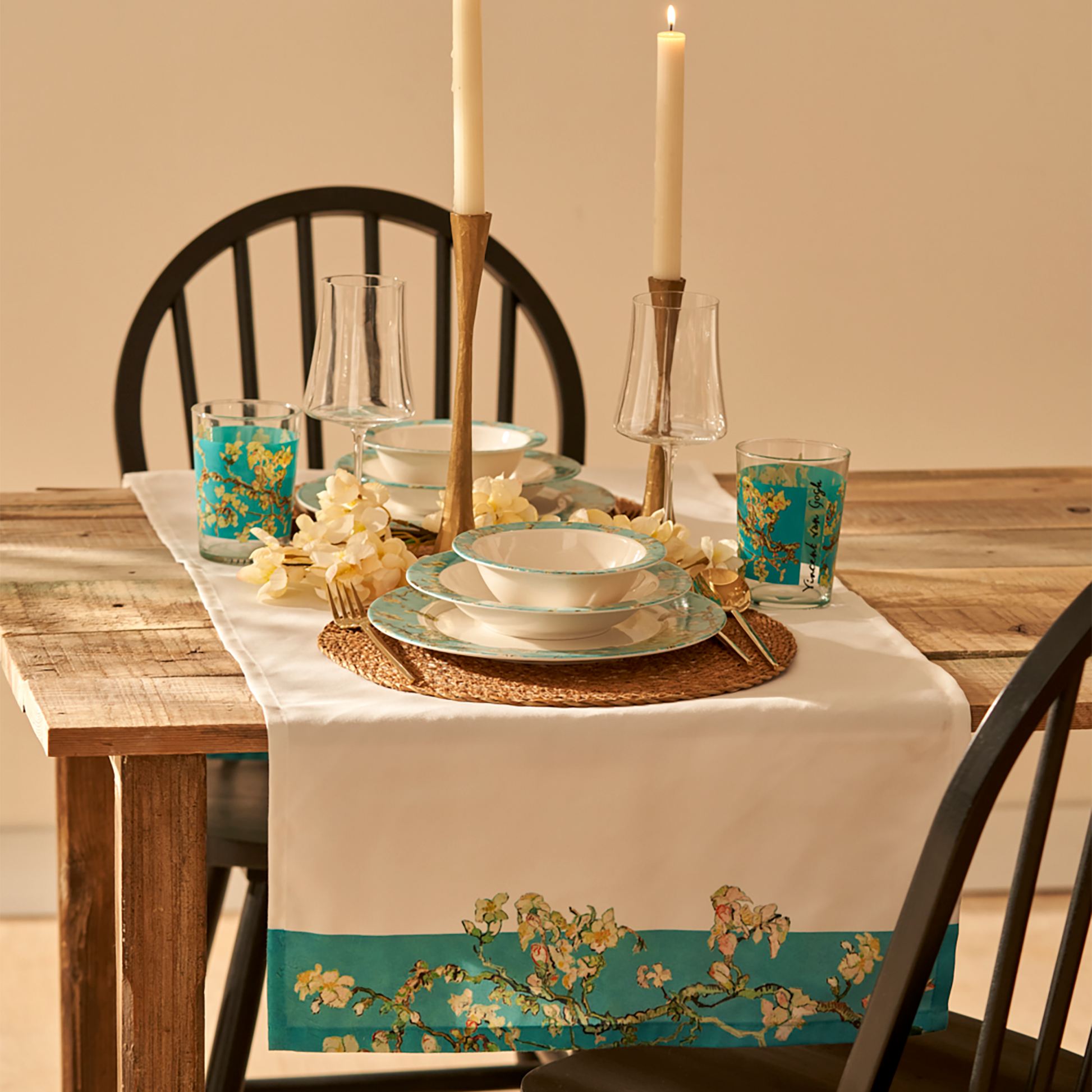 Van Gogh Almond Blossom Printed Runner detail view