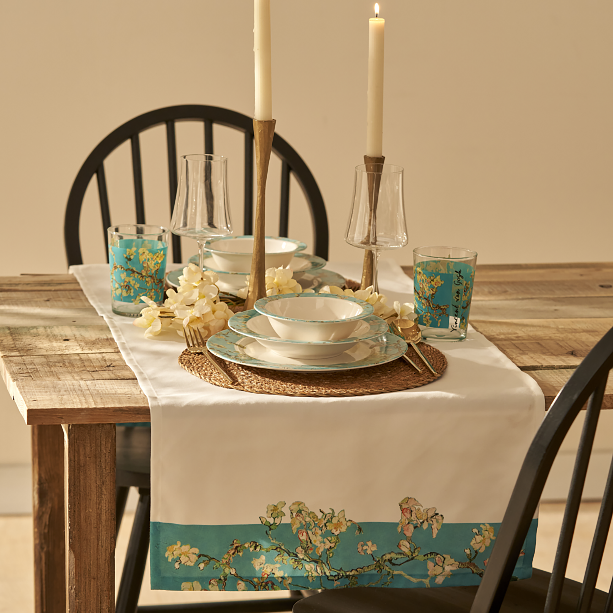 Van Gogh Almond Blossom Printed Runner detail view