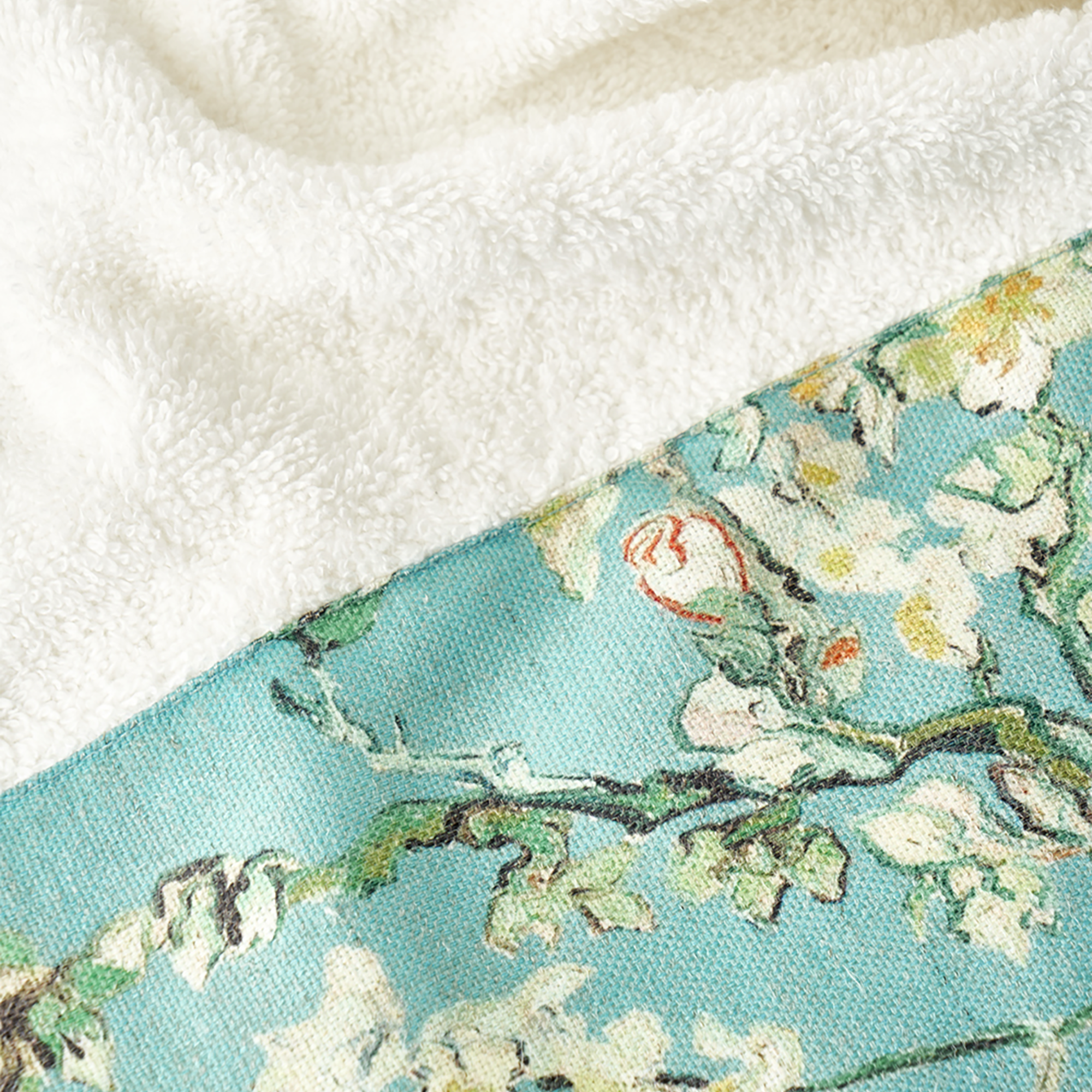 Van Gogh Almond Blossom Hand Towel detail view
