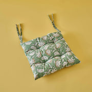 Indian Green Chair Cushion