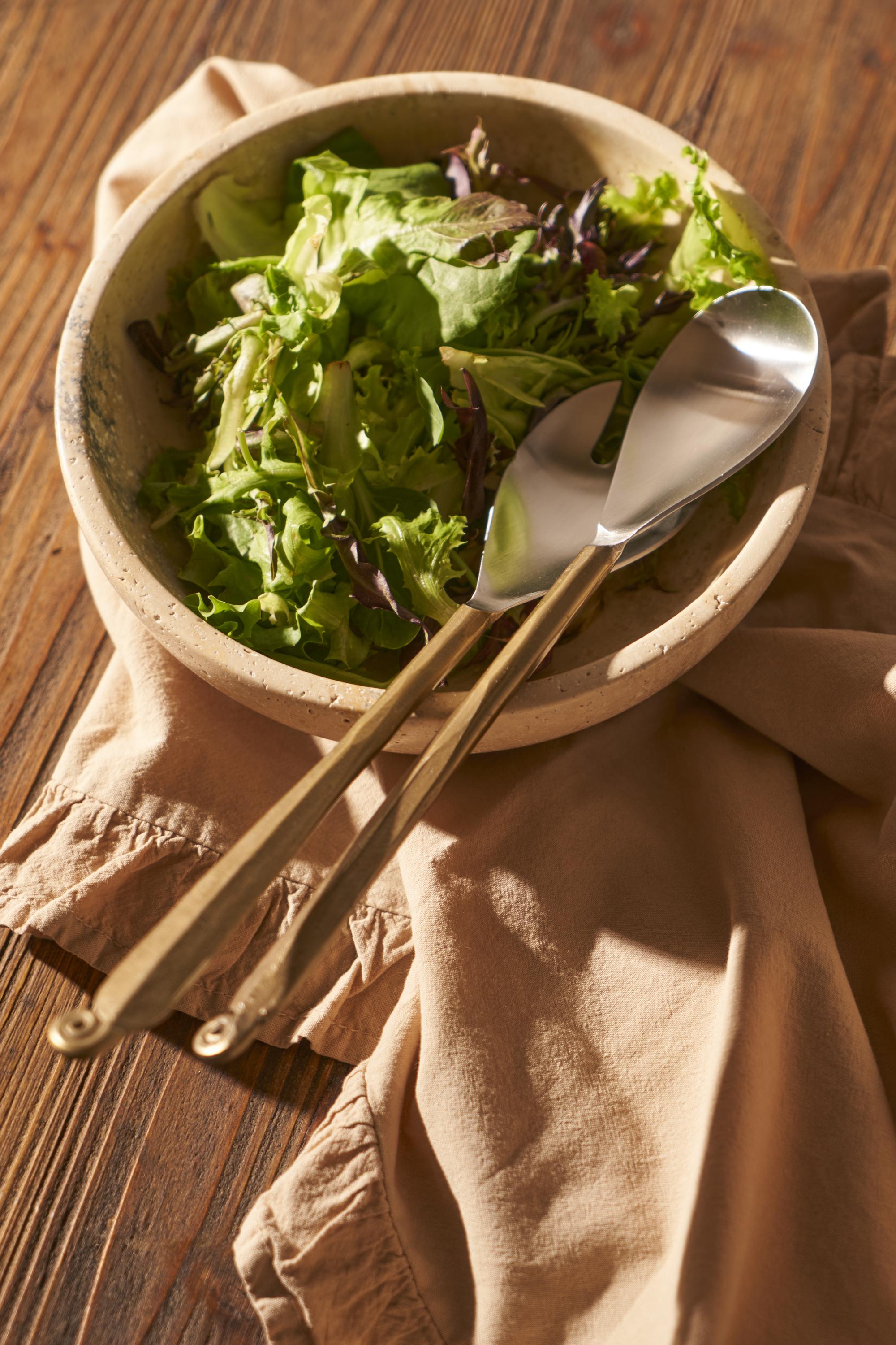 Finta Stainless Steel Salad Serving Set