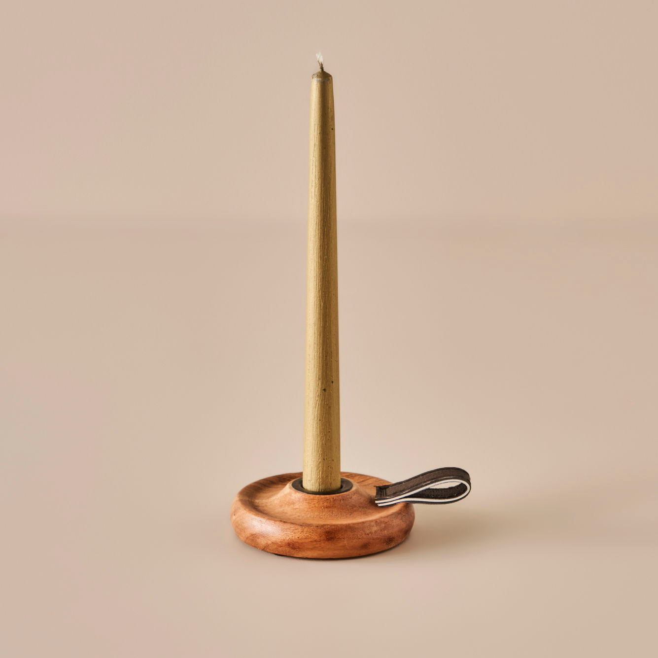 Carlo Wooden Candle Holder