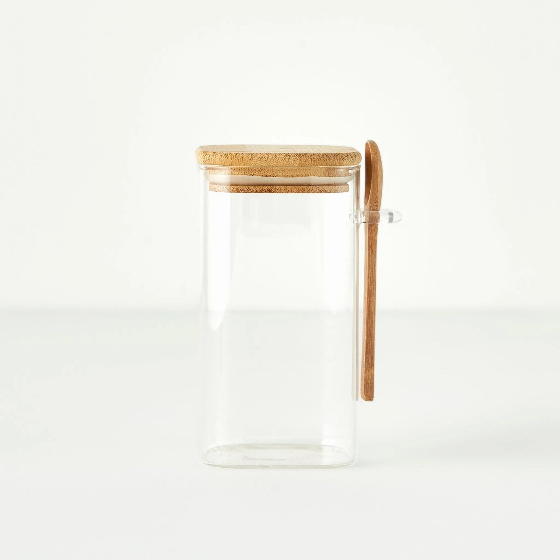 Alice Jar with Bamboo Lid & Spoon additional view