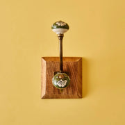 Alice Mango Hook with Ceramic Knob