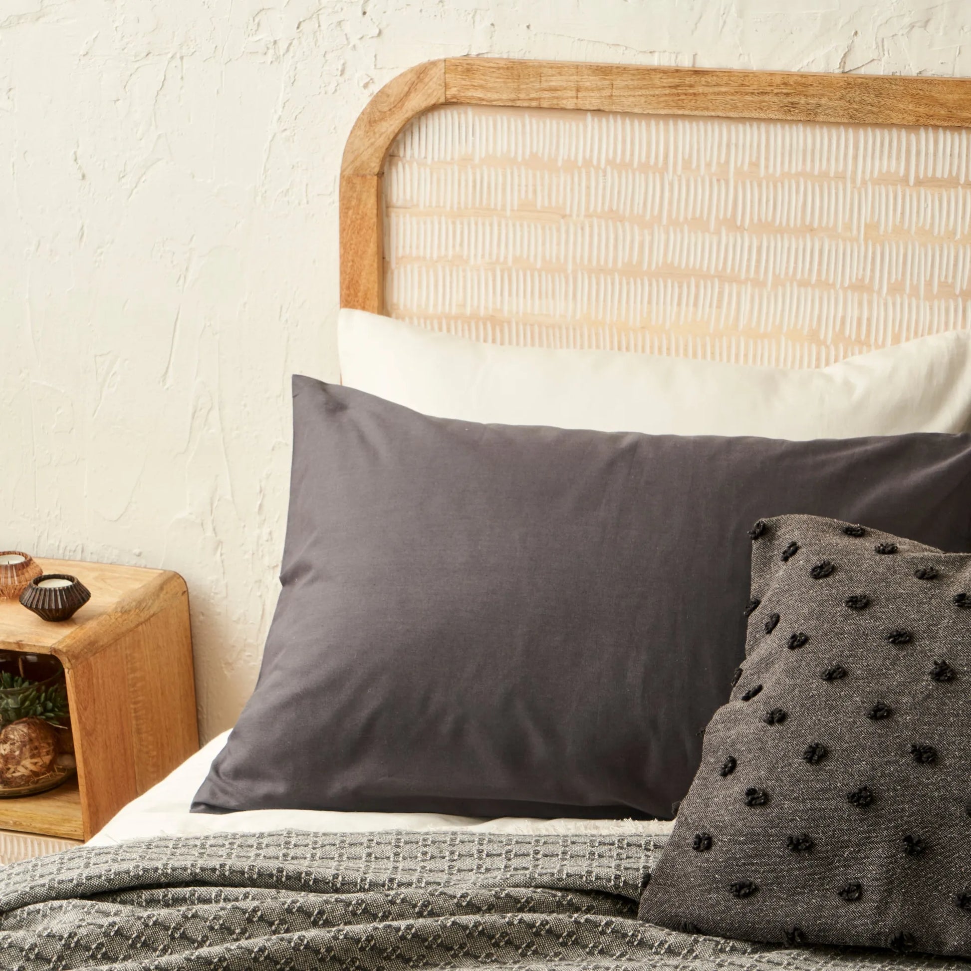 Alisia Jacquard Coverlet detail view