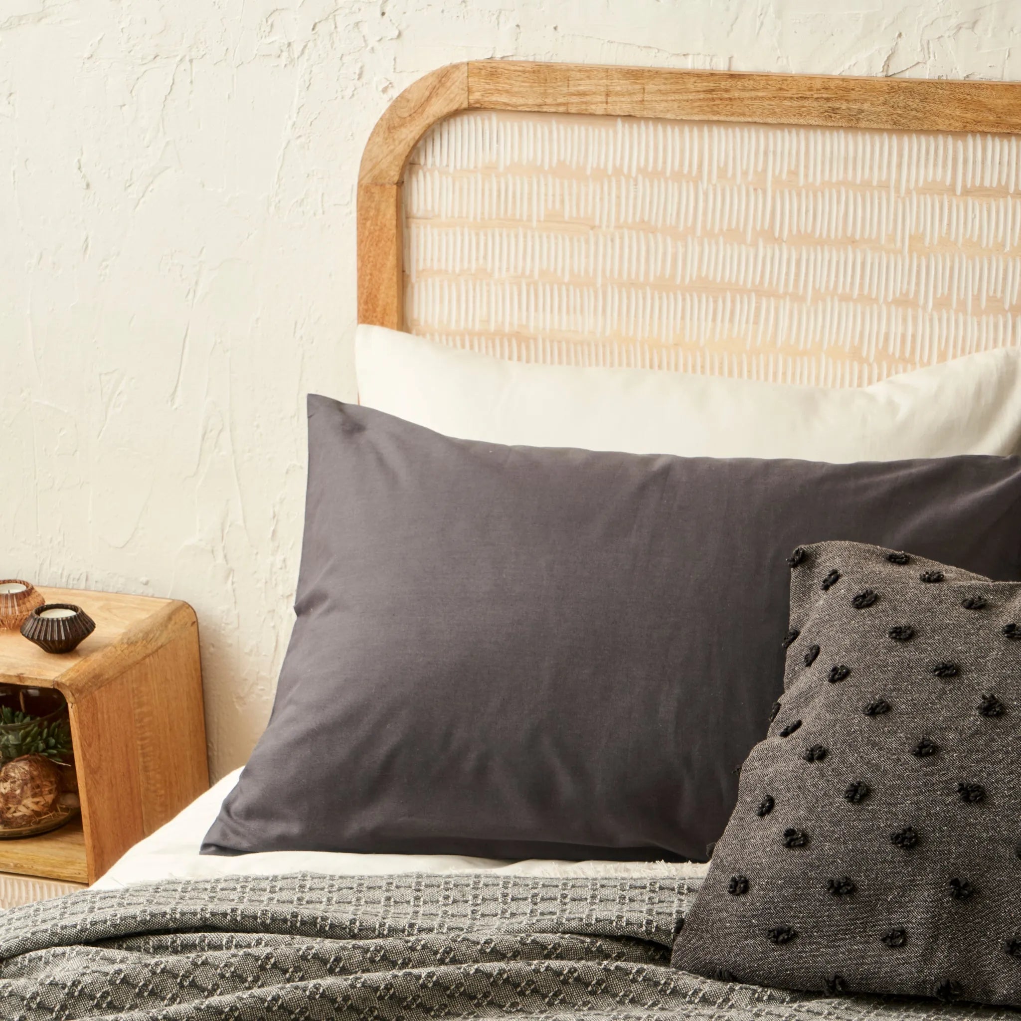 Alisia Jacquard Coverlet detail view