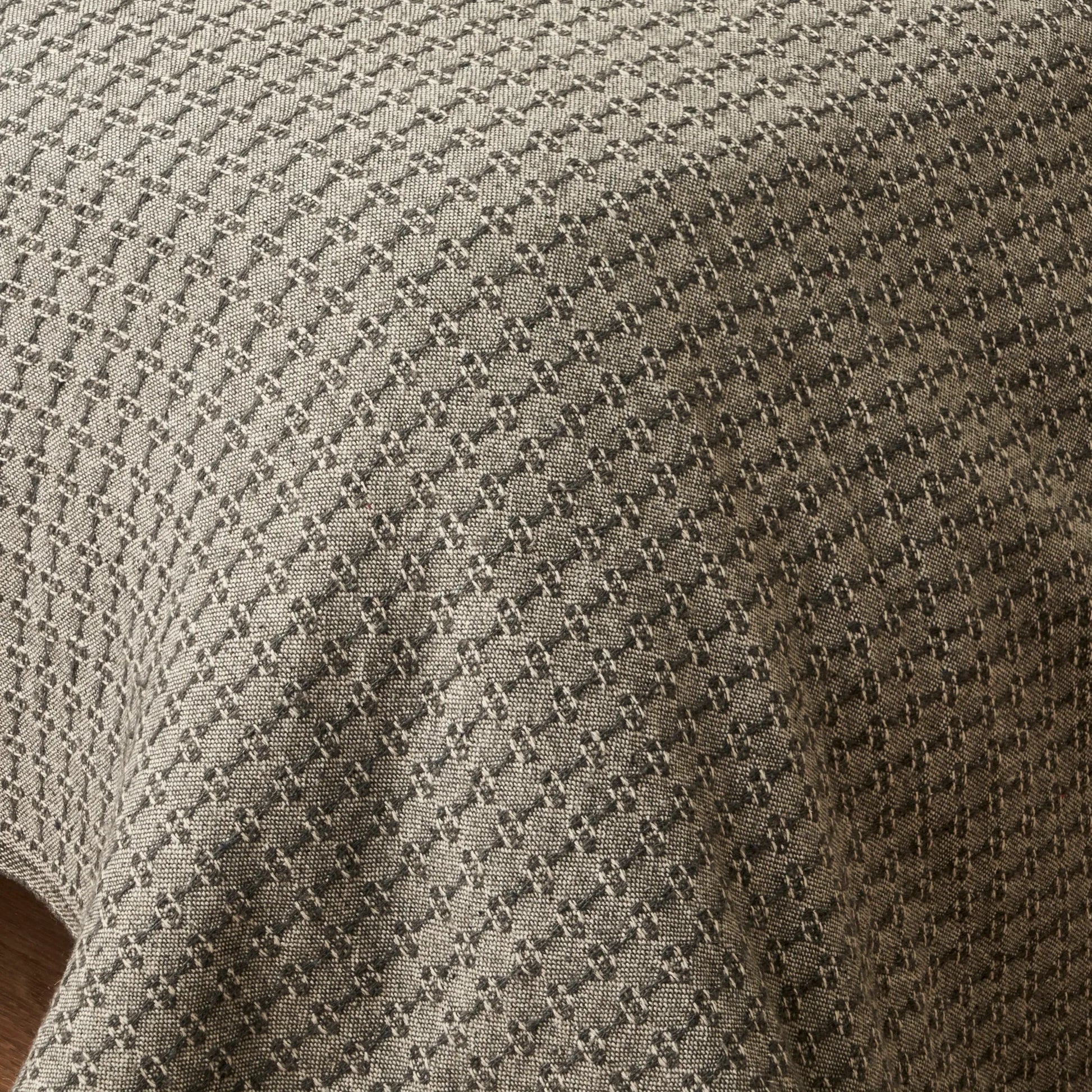 Alisia Jacquard Coverlet texture detail