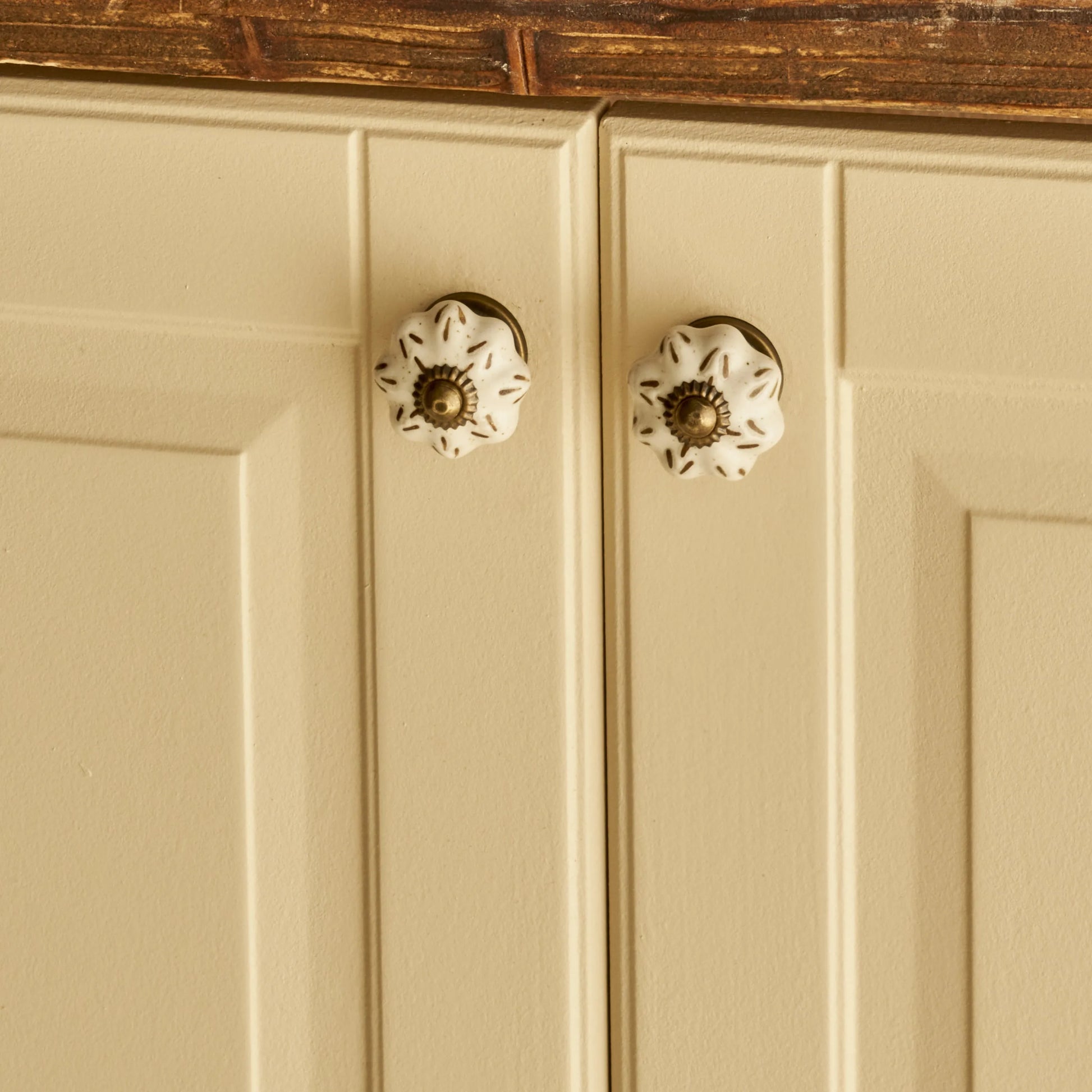Alora Ceramic Cabinet Knobs (Set of 2) detail view