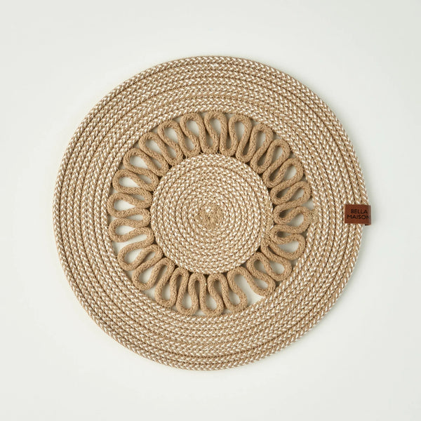 Arya Handmade Cotton Round Placemat