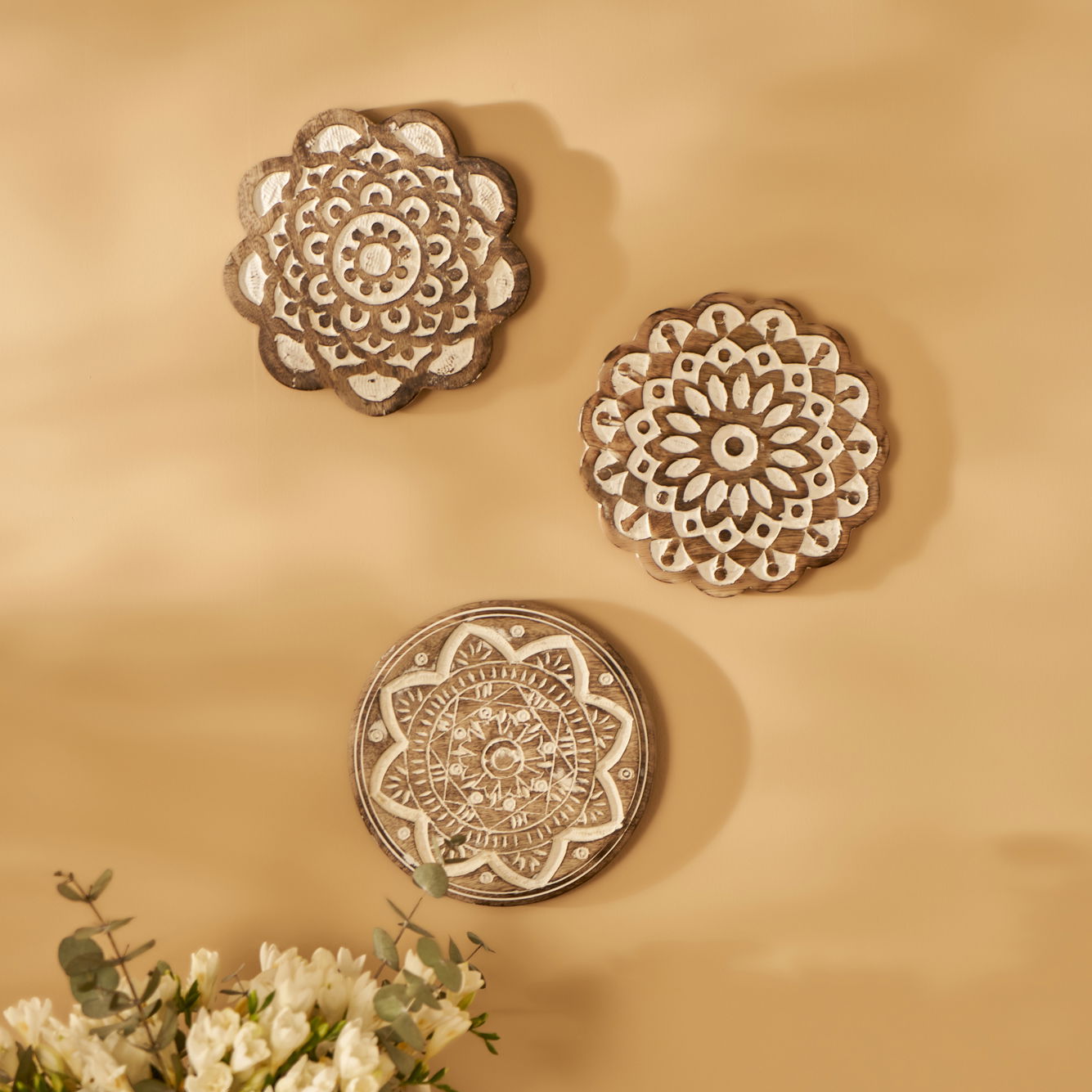 Daira Mango Wood Wall Hanging