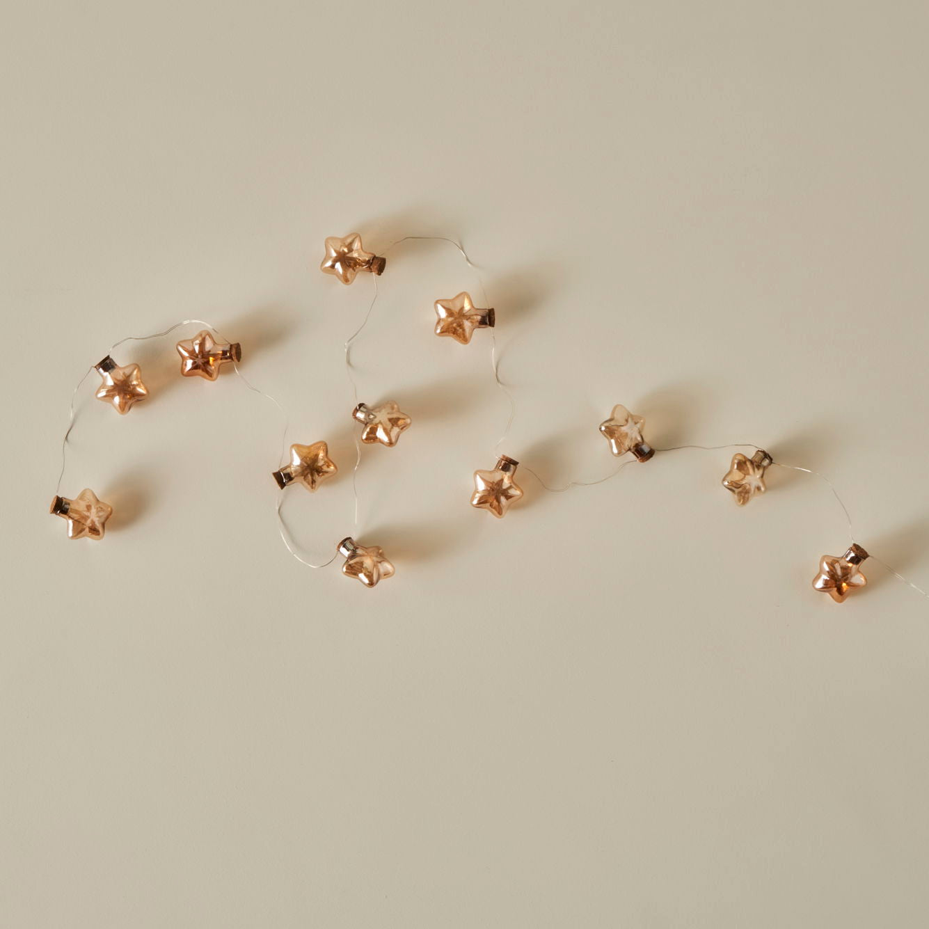 Star Glass LED String Lights