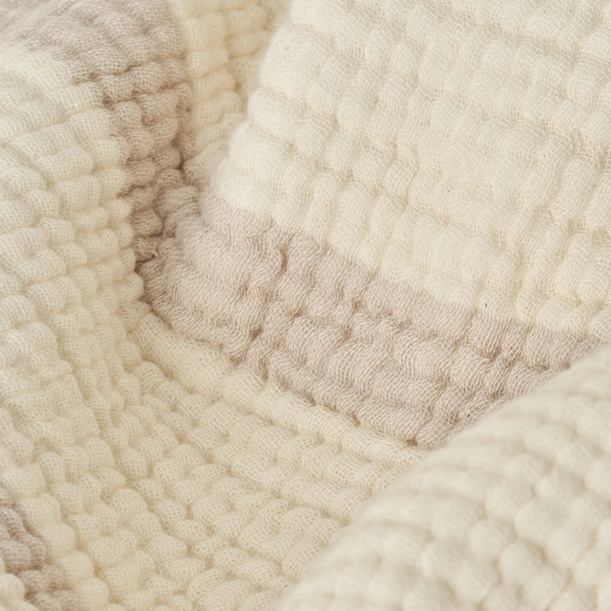 Bahama Muslin Cotton Coverlet with Shams side view