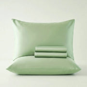 Basic 100% Turkish Cotton Sateen Sheet Set detail view