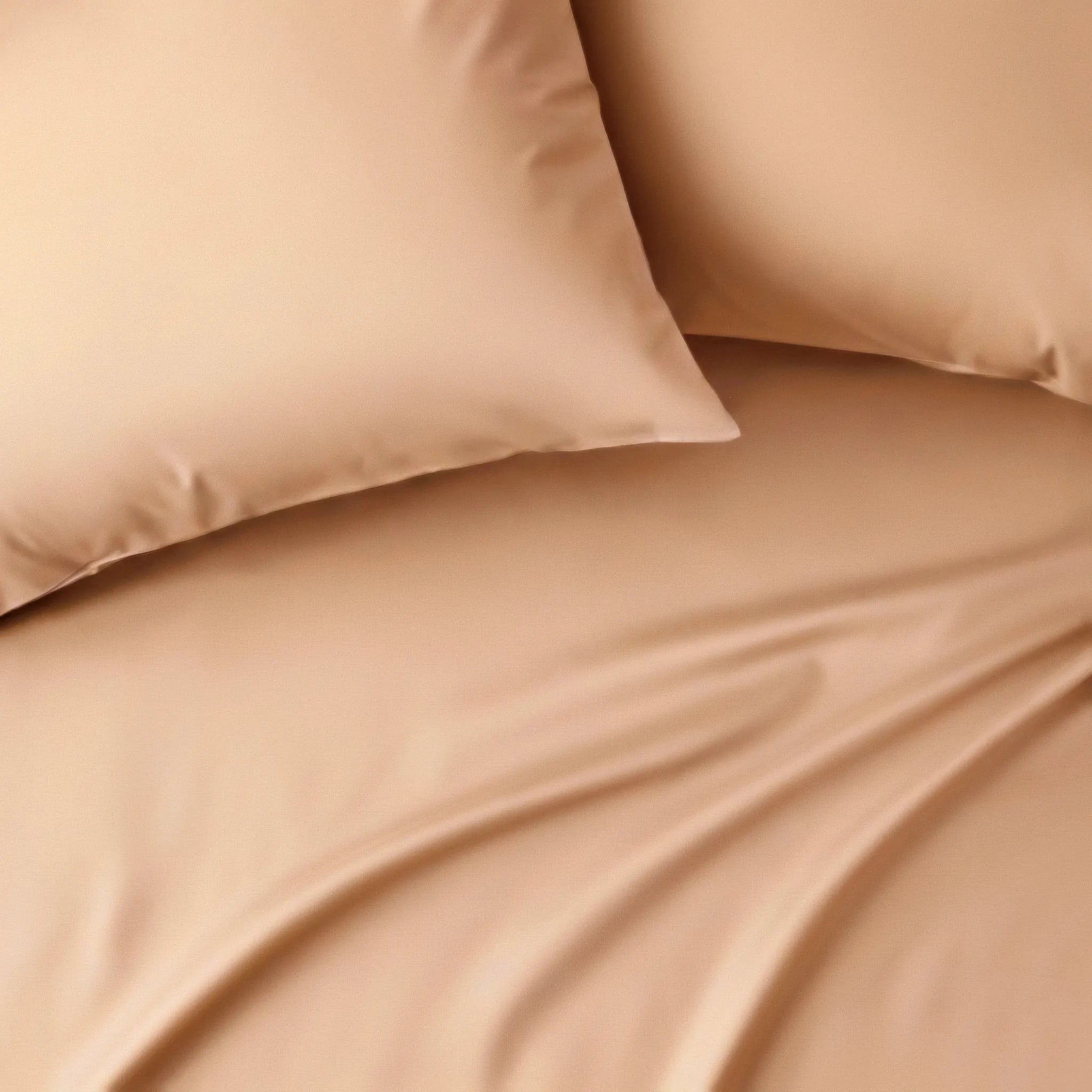 Basic 100% Turkish Cotton Sateen Sheet Set design detail