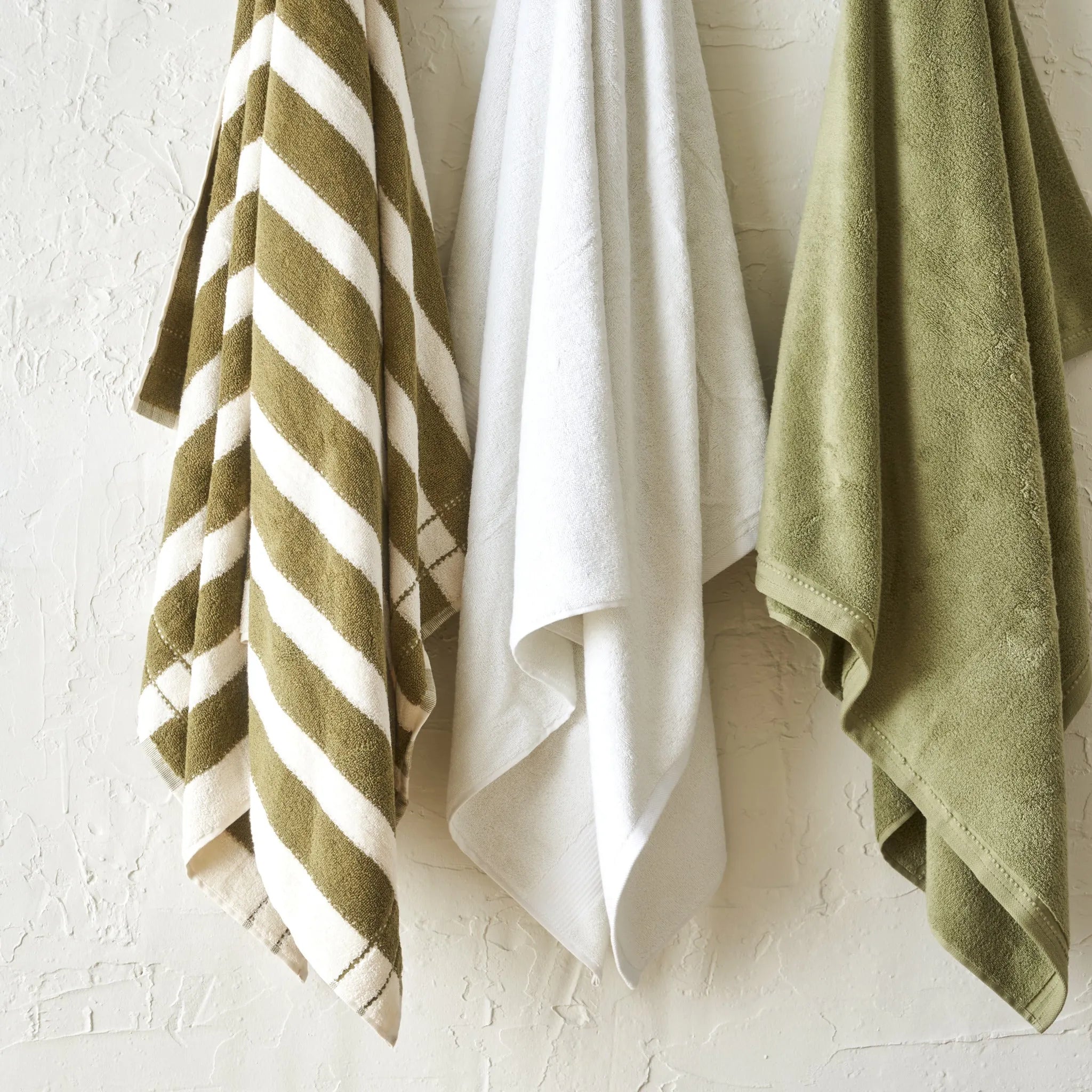 Belicia Striped Cotton Bath Towel