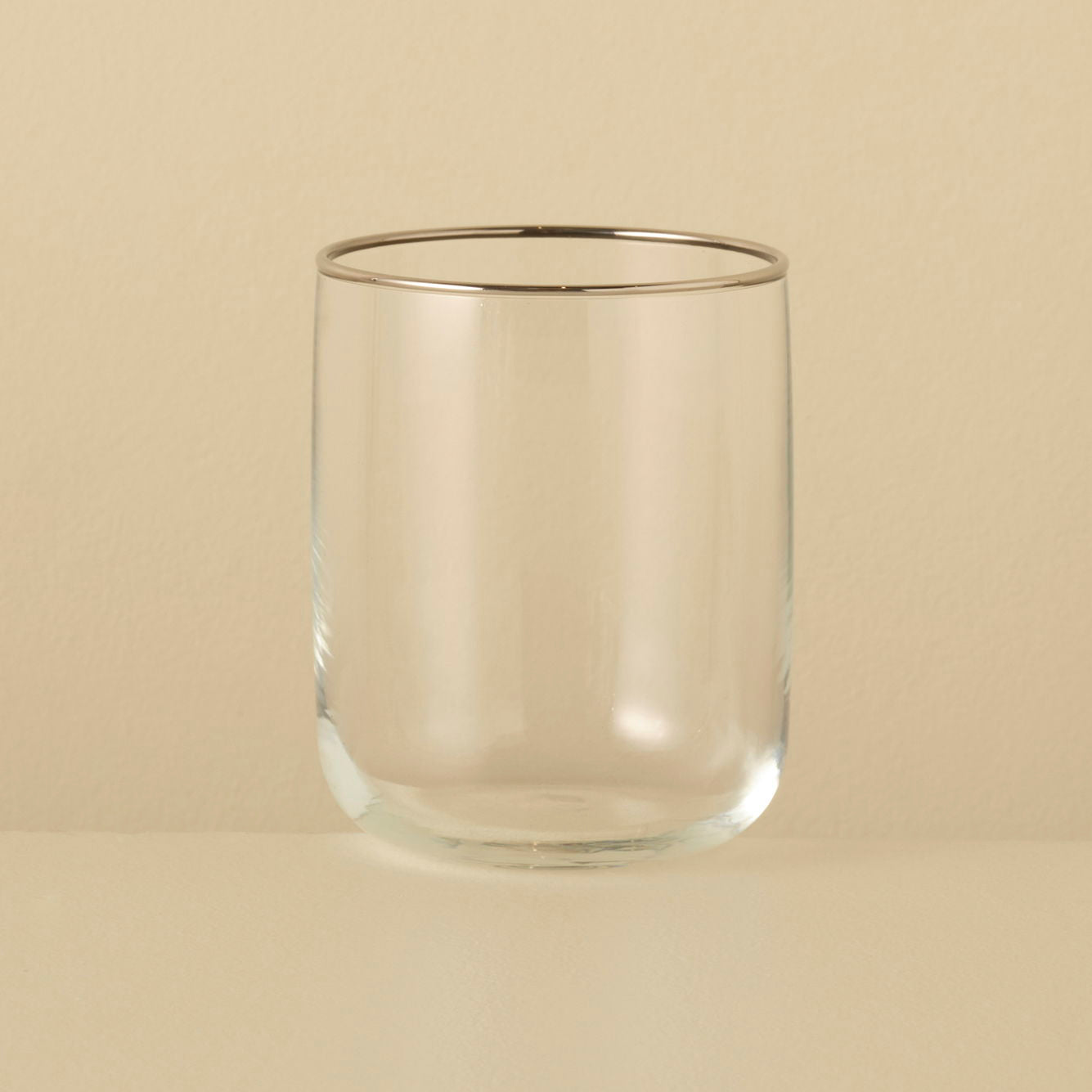 Premium Tumbler with Silver/Gold Rim