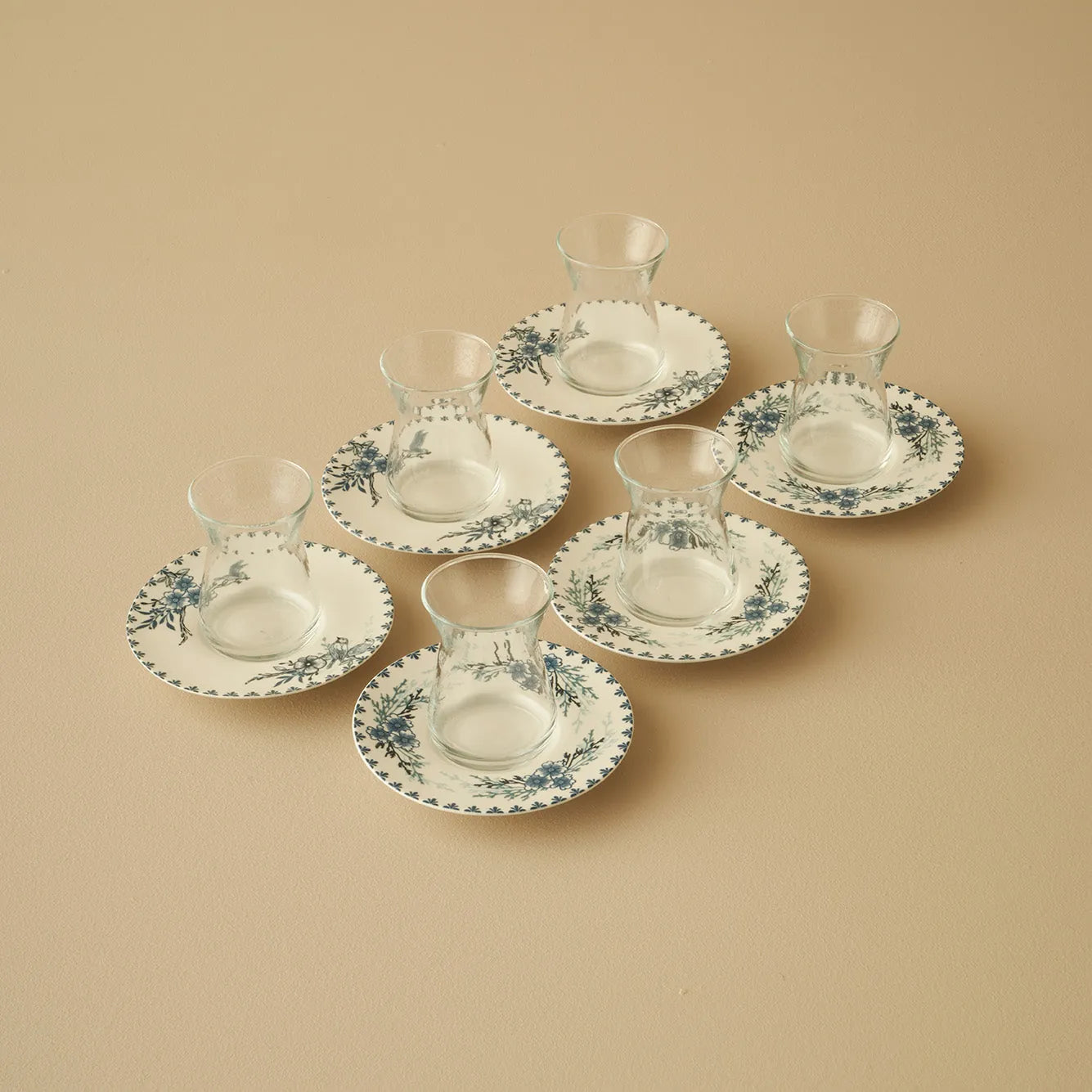 Bleu Blanc 26 Piece Breakfast Set set arrangement view