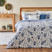 Bleu Blanc Cotton Sateen Duvet Set