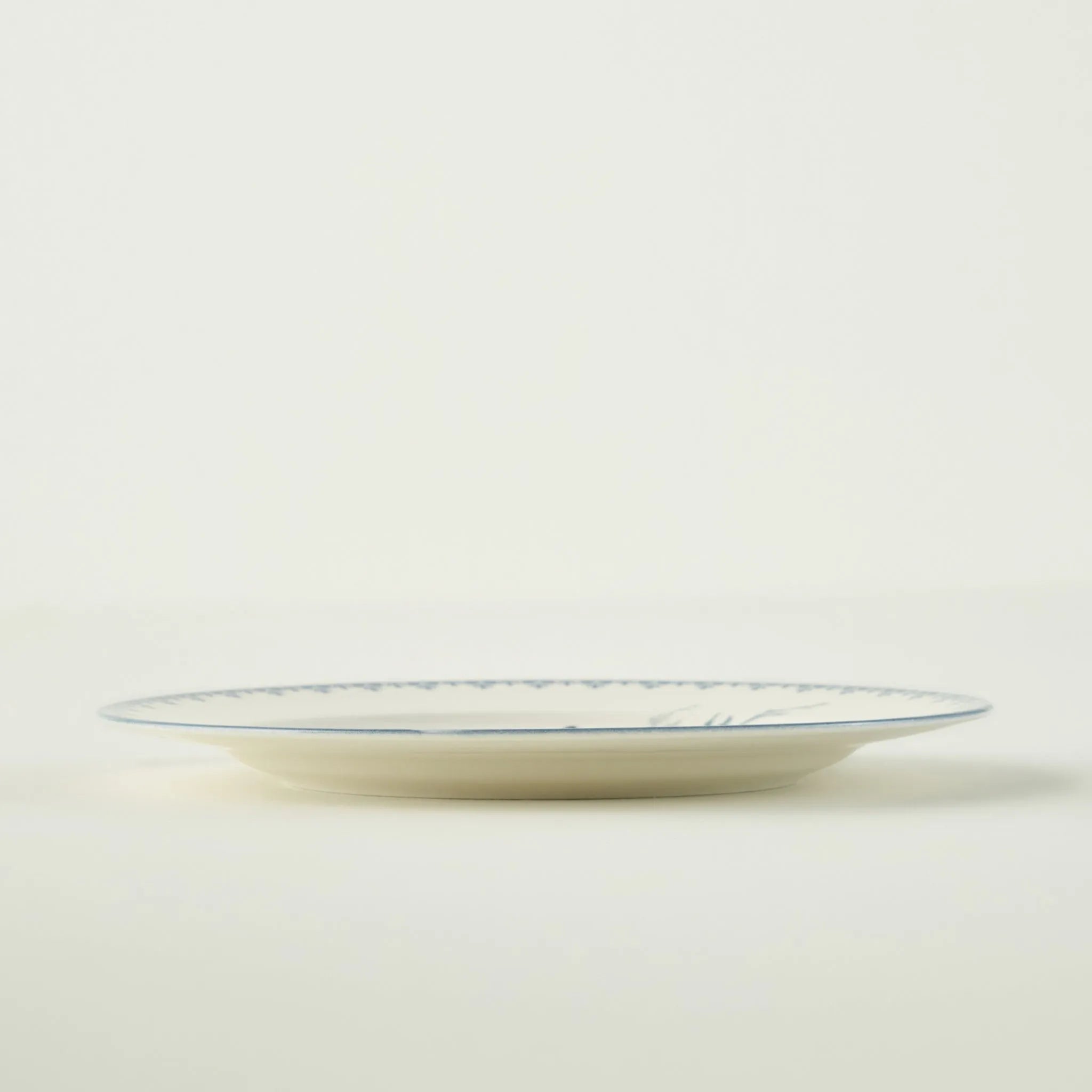 Bleu Blanc Porcelain Dessert Plate (Set of 4) side view
