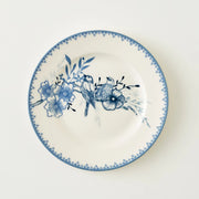 Bleu Blanc Porcelain Dinner Plate - 10"