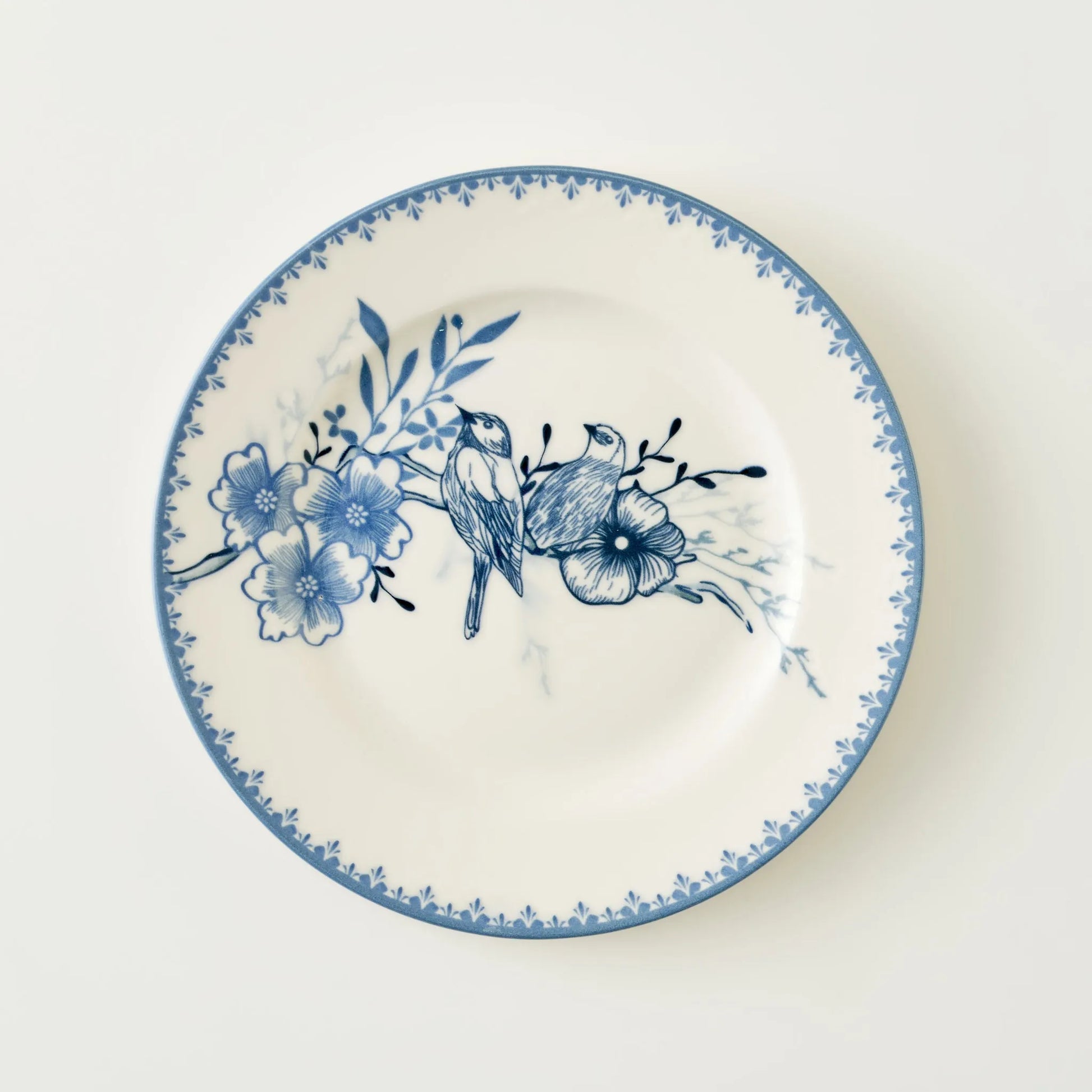 Bleu Blanc Porcelain Dinner Plate - 10"