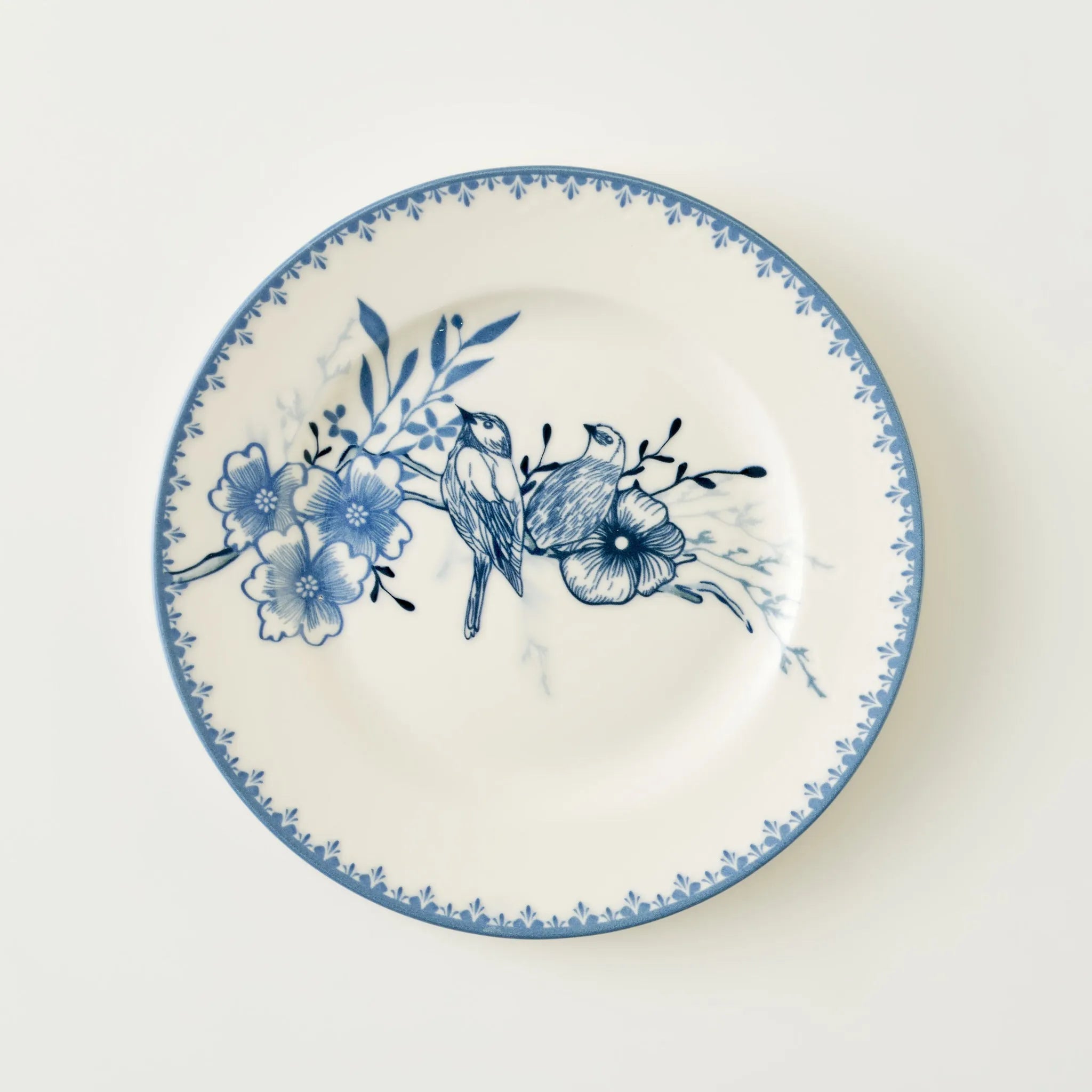 Bleu Blanc Porcelain Dinner Plate - 10"