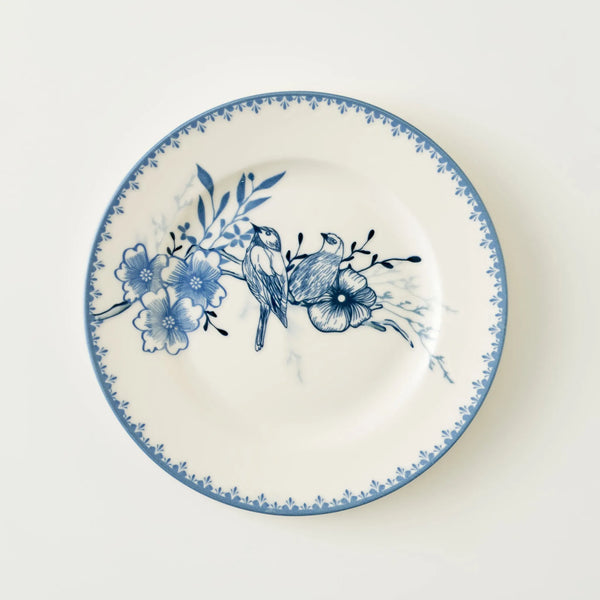 Bleu Blanc Porcelain Dinner Plate - 10"