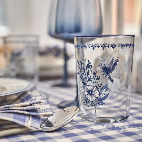 Bleu Blanc Tumbler