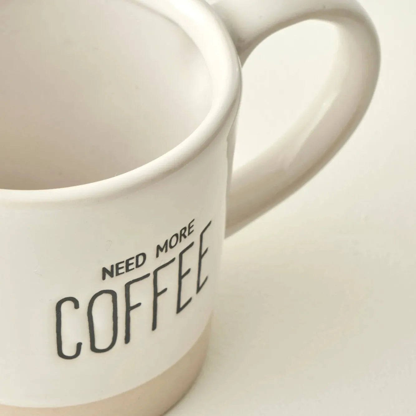 Bohemia Stoneware Mug detail view