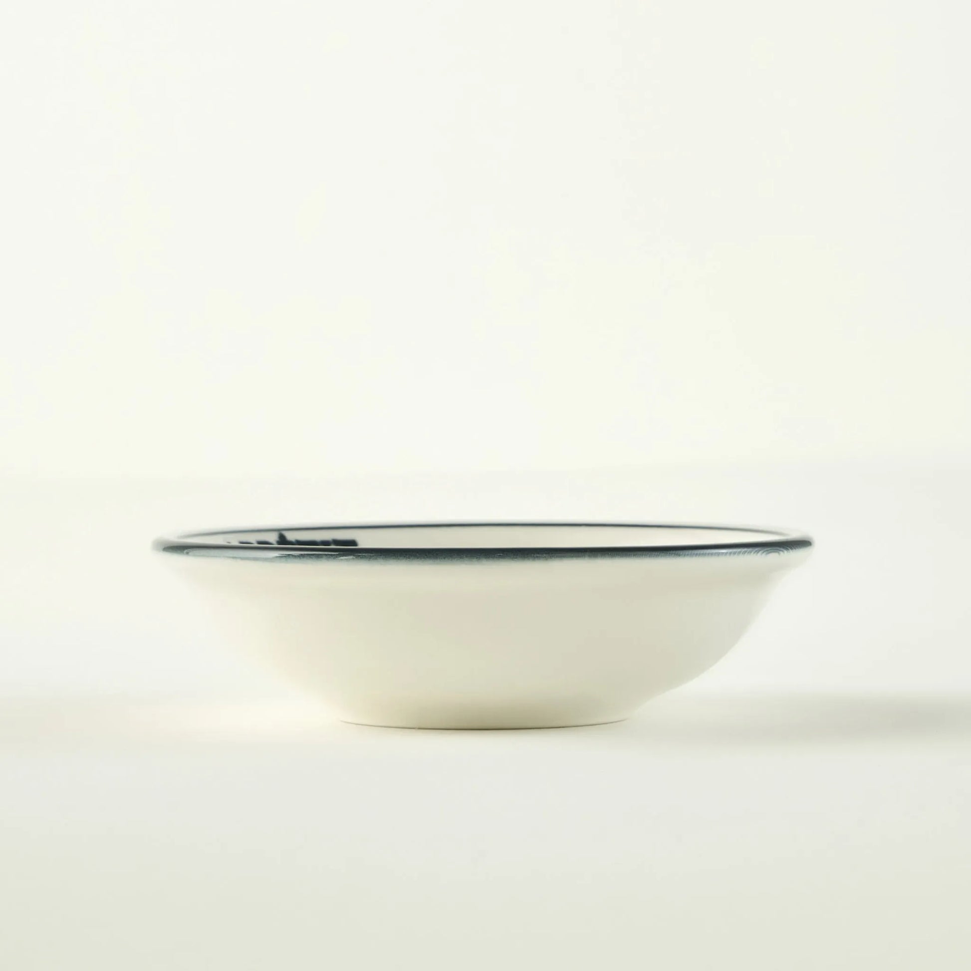 Bon Appetit Porcelain Appetizer Bowl side view