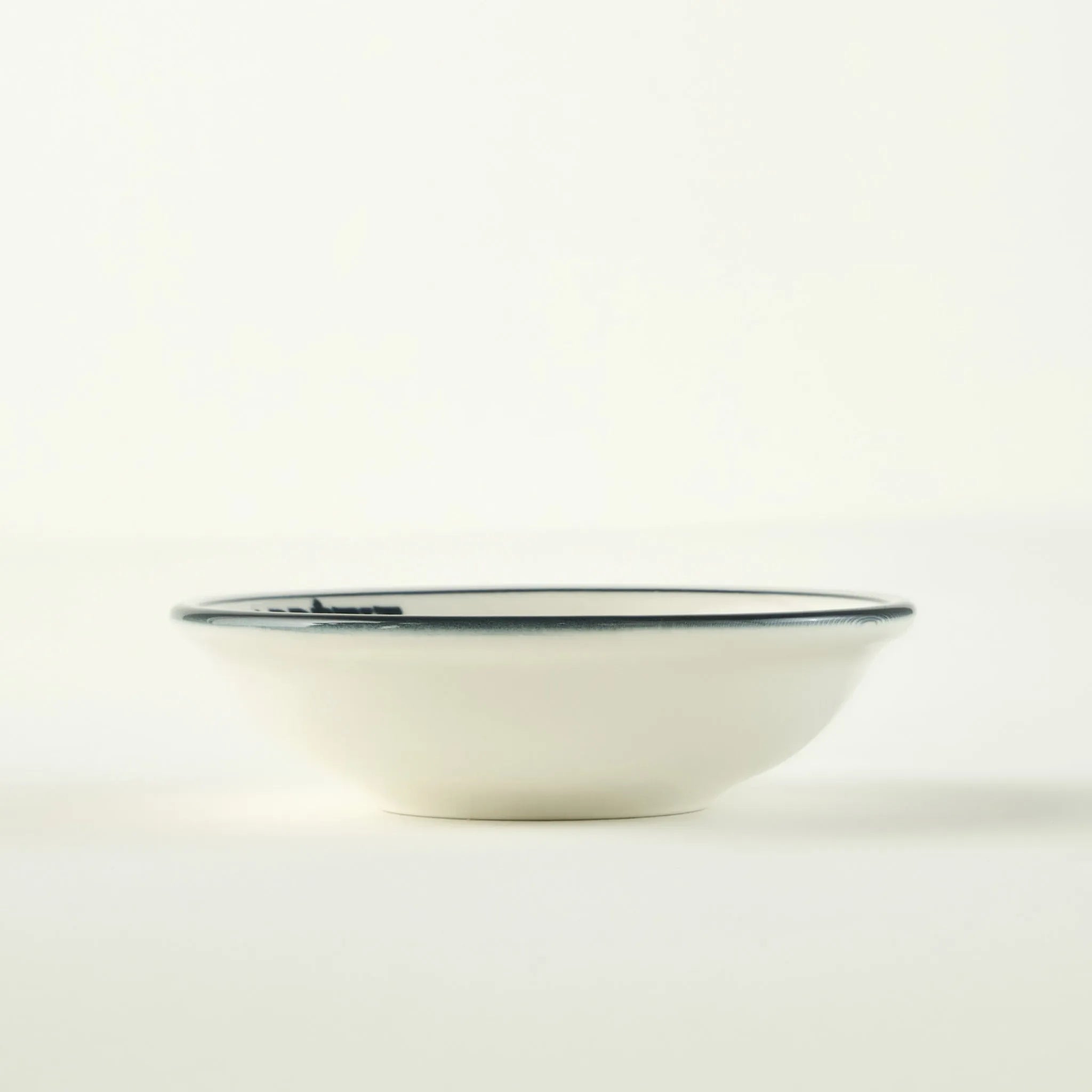 Bon Appetit Porcelain Appetizer Bowl side view