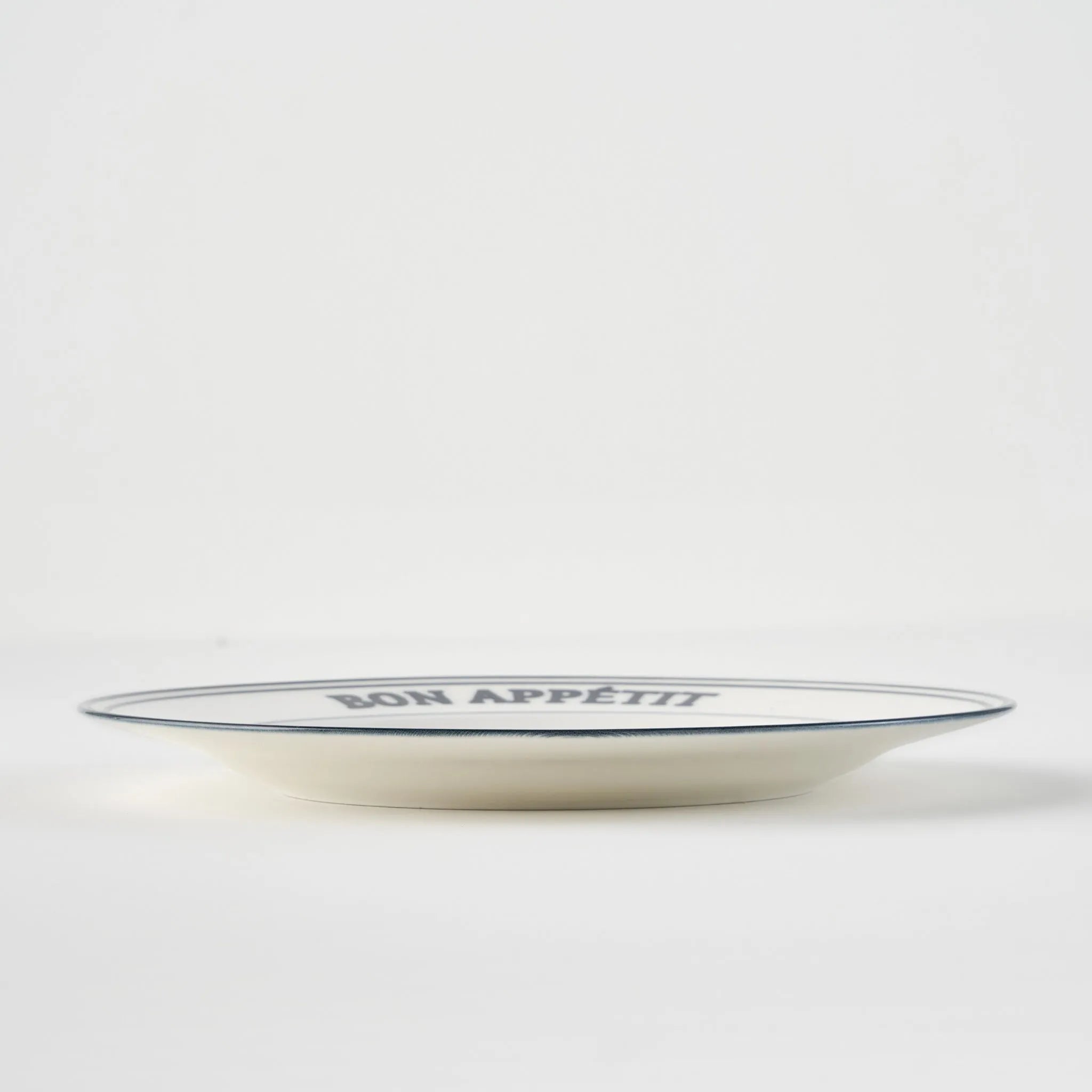 Bon Appetit Porcelain Dessert Plate detail view