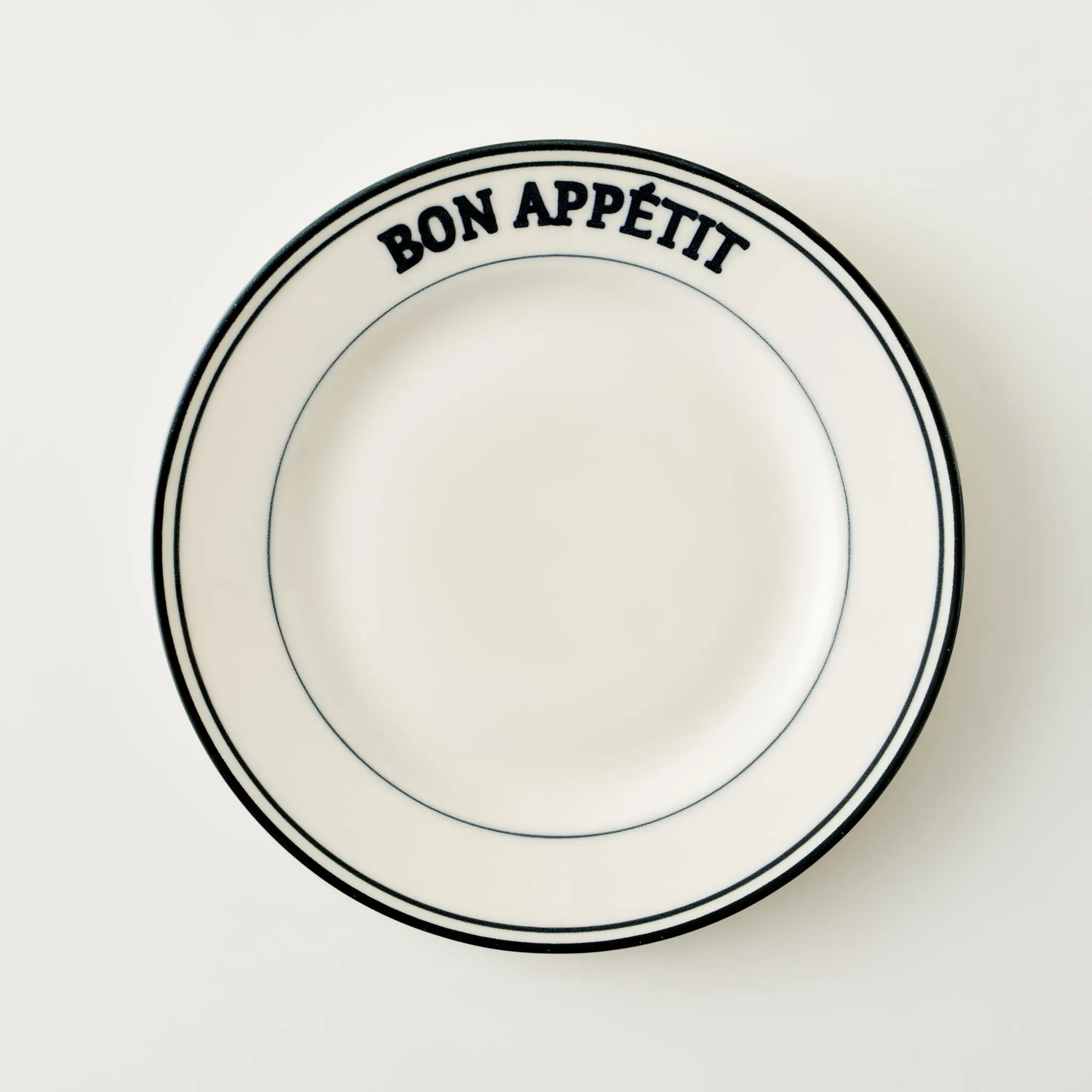 Bon Appetit Porcelain Dinner Plate