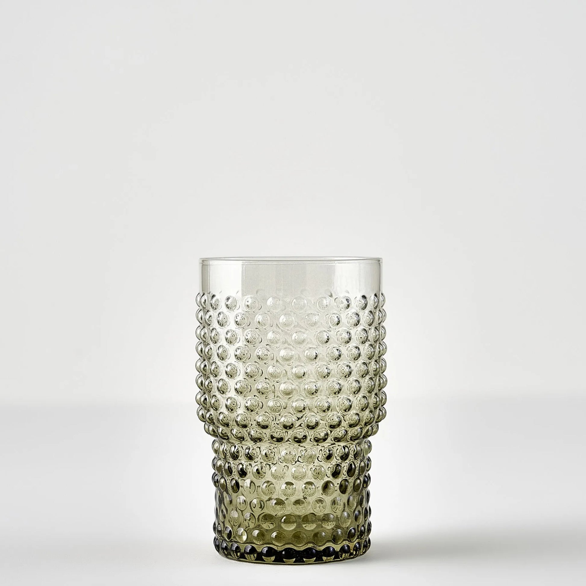 Bubble Hobnail Highball Glass (Set of 6) texture detail
