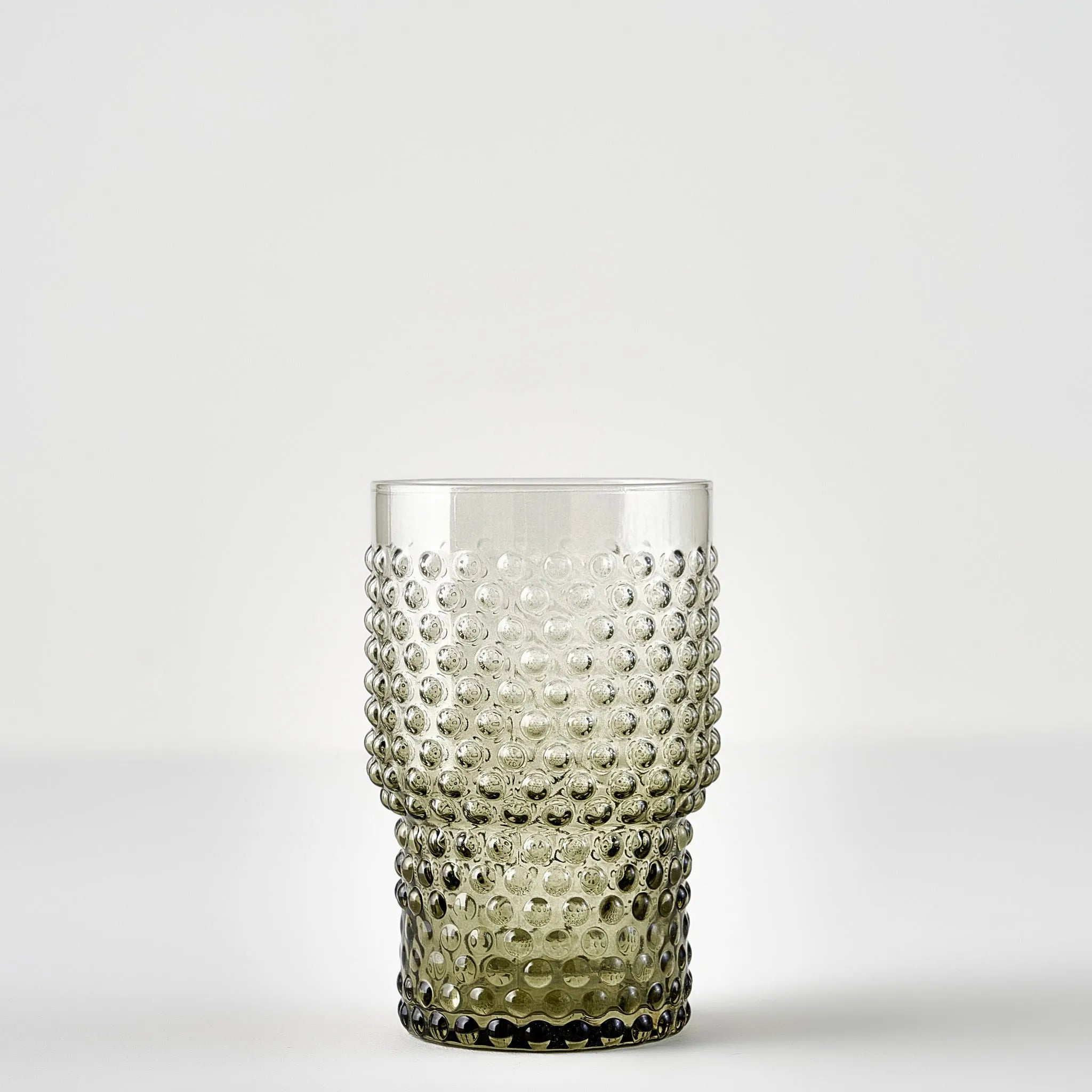 Bubble Hobnail Highball Glass (Set of 6) texture detail