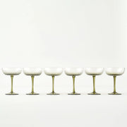 Bubble Hobnail Martini Glass (Set of 6)