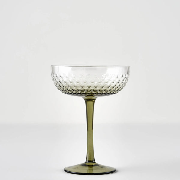 Bubble Hobnail Martini Glass (Set of 6)