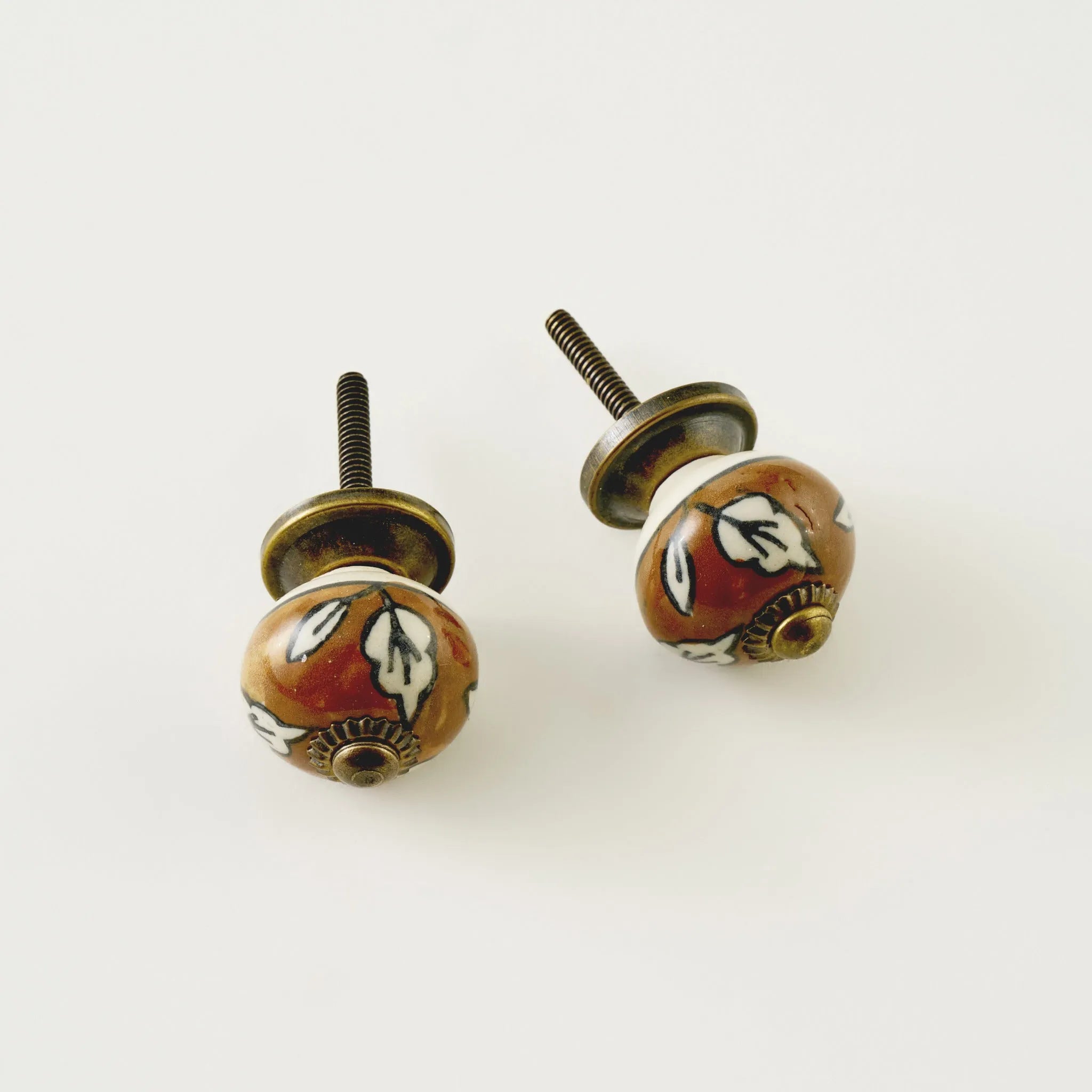 Bucky Ceramic Cabinet Knobs (Set of 2) detail view