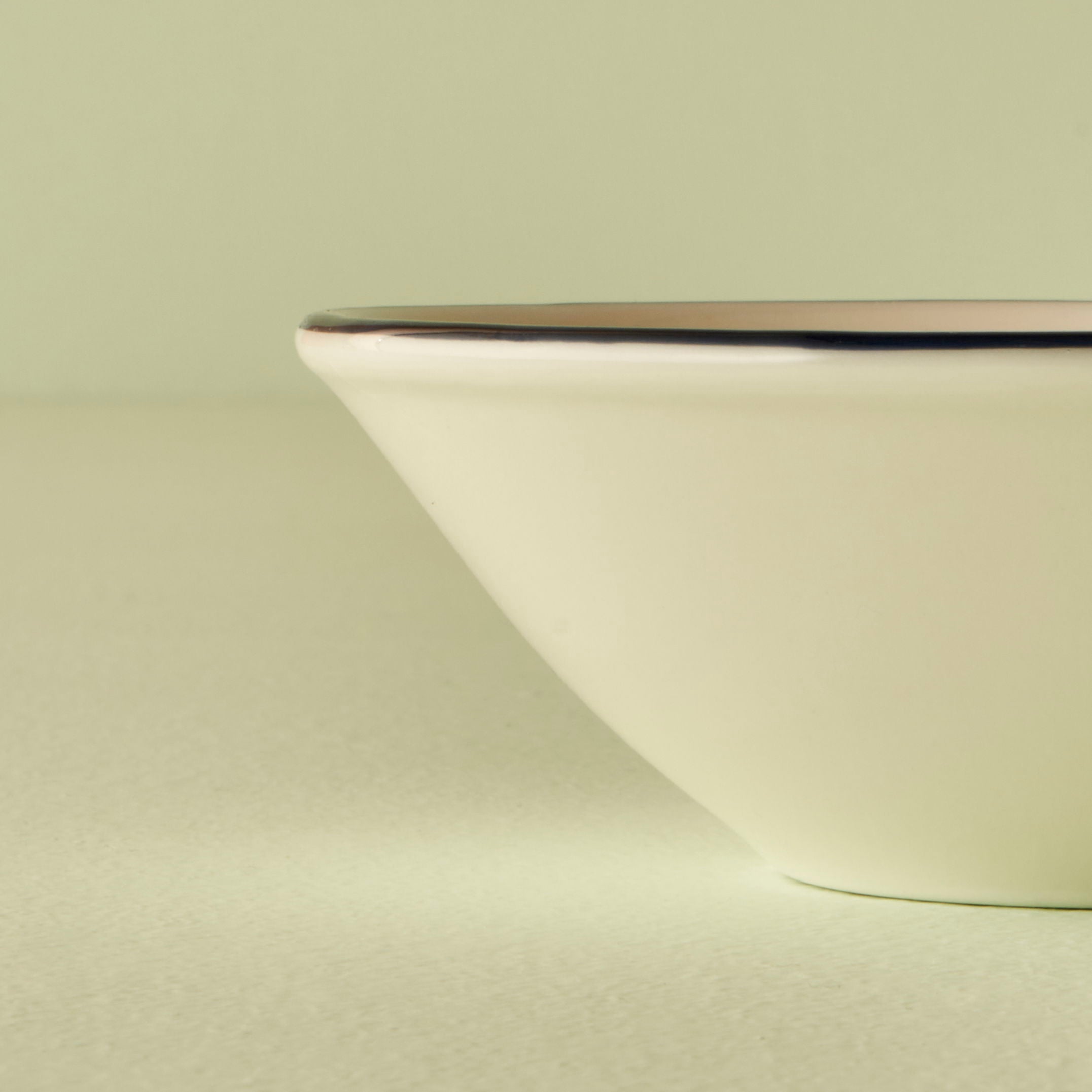 Line Porcelain Appetizer Bowl
